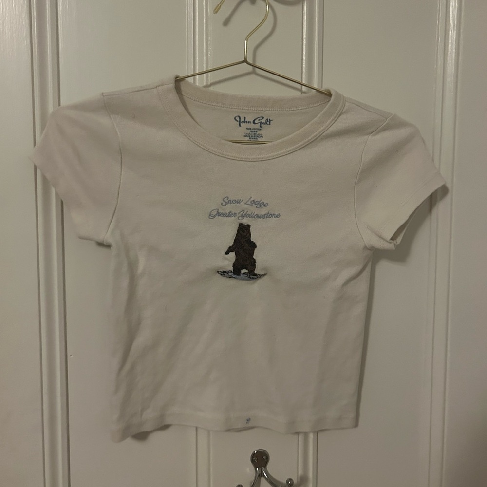 Brandy Melville graphic baby tee
